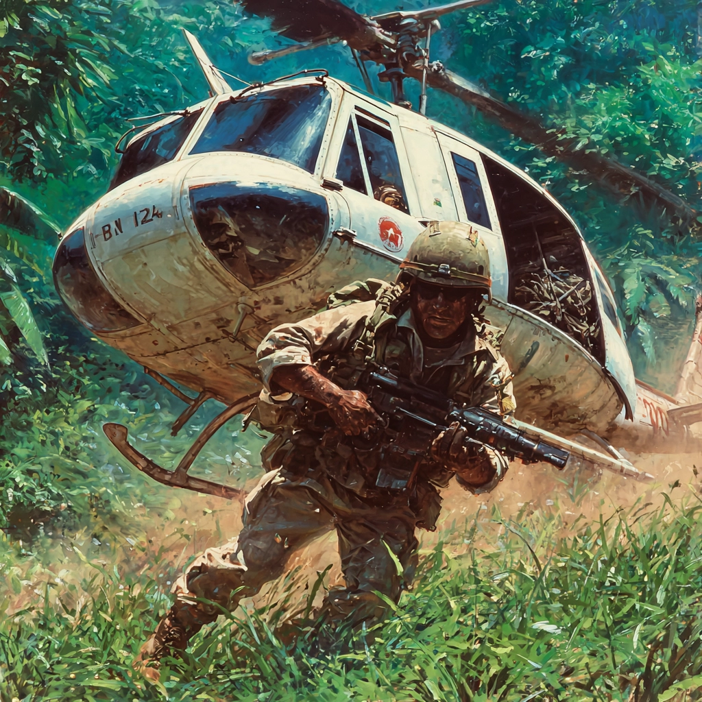 HUEY Game Art